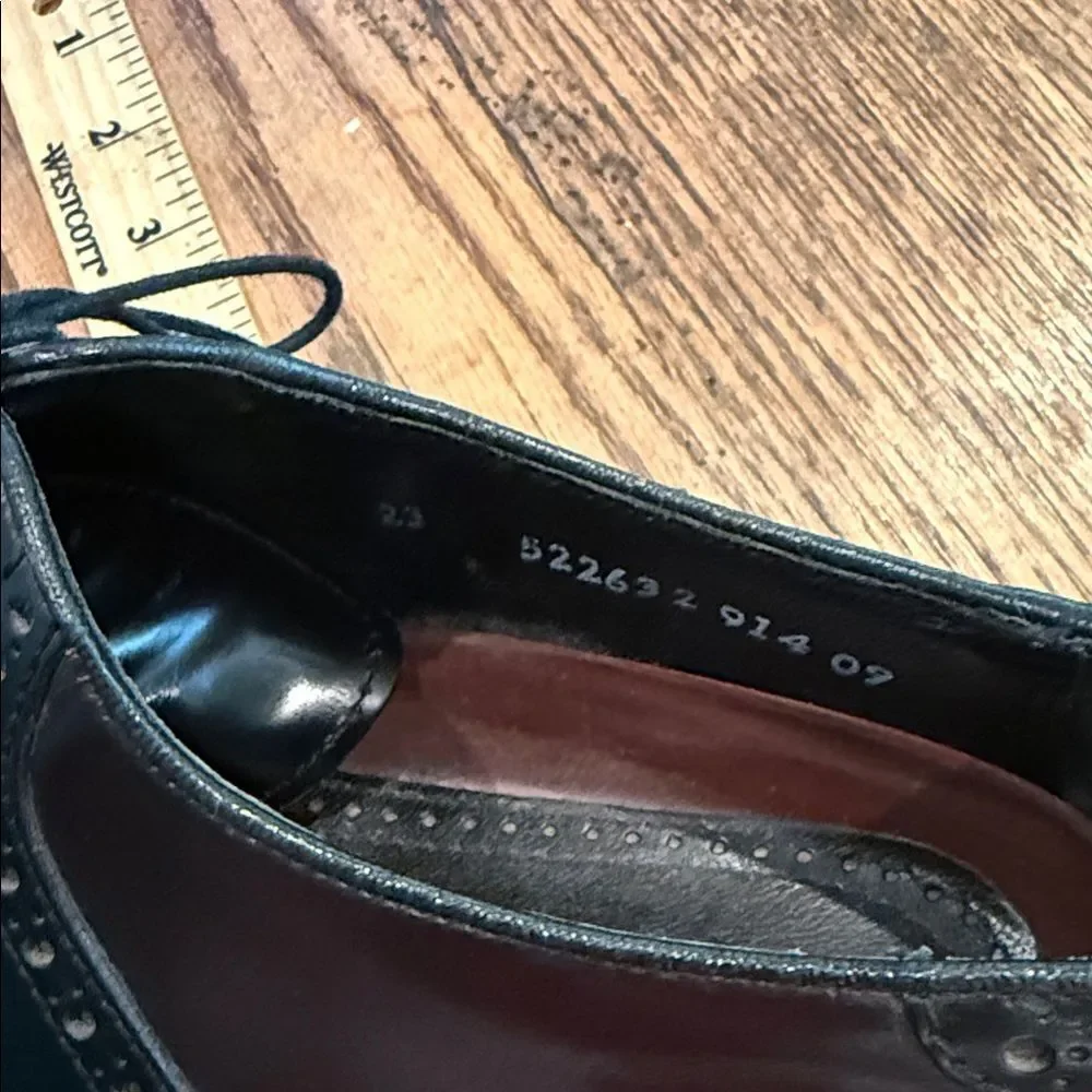 Florsheim Two-Tone Oxford Shoes in Black and Brown